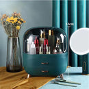 Transparent Cosmetic Storage Box Makeup Drawer Organizer Jewelry Nail Polish Make Up Container Desktop Beauty Storage Case