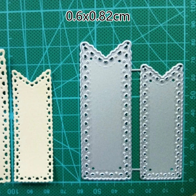 1 Stück Gürtel Metall Stanzformen Scrapbooking für die Kartenherstellung DIY Prägung Schnitte neue Handwerk sterben
