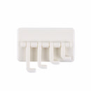 Three Branch Rotatable Seamless Adhesive Hook Strong Bearing Stick Hook Kitchen Wall Hanger Bathroom Kitchen supplies Hooks