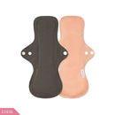 Happy Flute Washable Sanitary Towel Absorbent Reusable Charcoal Bamboo Cloth Menstrual Pad 1 Piece