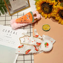 clothes for duck 30 cm lalafanfan duck toy doll accessories with headband bag sweater hat children&