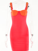 Tinastyle elegante sin tirantes Sexy ceñido al cuerpo Maxi vestido de mujer sin mangas sin espalda vestido largo de fiesta Delgado Casual vestido de fiesta Vestidos