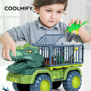 Coche de juguete dinosaurios transporte coche dinosaurio portador camión juguete indominus rex jurassic world dinosaurios juguetes regalos de navidad para niños