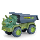 Coche de juguete dinosaurios transporte coche dinosaurio portador camión juguete indominus rex jurassic world dinosaurios juguetes regalos de navidad para niños