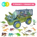 Coche de juguete dinosaurios transporte coche dinosaurio portador camión juguete indominus rex jurassic world dinosaurios juguetes regalos de navidad para niños