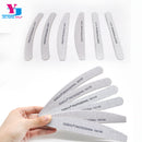 10pcs/lot Wood Nail File 100/180/240 Manicure Double-sided Nails Polish Sanding File Professional Accessory Buffer Tools