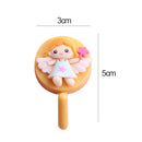 1pc Cute Wall Hooks Key Holder Door Hanging Plastic Self Adhesive Wall Hanger Cartoon Fruits Shape Hook For Kids Room Home Decor