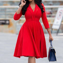 Vestido de mujer de alta calidad, Vestidos elegantes de fiesta de boda con lazo para mujer, ropa de mujer de talla grande de verano 2022, Vestidos de mujer S-XXXL