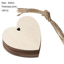 Rodajas de madera redondas sin terminar de 1-10CM de diámetro, discos circulares para manualidades DIY para niños, juguetes de pintura de Navidad, decoración decorativa