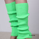 Punk Solid Black Cool Knit Long Socks Women Outdoor Knee High Elastic Leg Warmers 2022 Lady Warm Slim Gothic Hip-hop Rock Sock