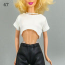 Multi Style Denim 11.5&quot;Jeans Bottoms Shorts For Doll Clothes Outfits Short Pants For Blythe 1/6 Dolls Accessories