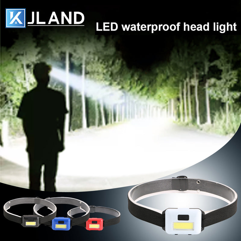 Mini COB LED Headlamp Portable Powerful Headlight Waterproof 3 Mode Outdoor Cycling Headlamp Flashlight Head Torch Fishing Light