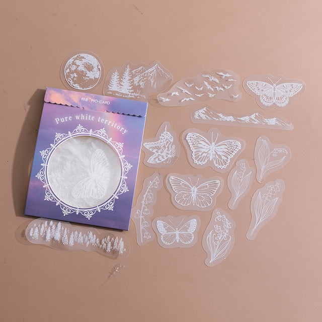 30pcs Die Cuts Scrapbook Stickers Set Vintage Lace Flowers Cute Girl Diy Decorative Stickers For Art Craft Scrapbooking Album