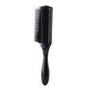 9-Rows Detangling Hair Brush Denman Detangler Hairbrush Scalp Massager Straight Curly Wet Hair Comb for Women Men Home Salon