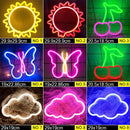 Wholesale LED Neon Night Light Sign Wall Art Sign Night Lamp Xmas Birthday Gift Wedding Party Wall Hanging Neon Lamp Home Decor