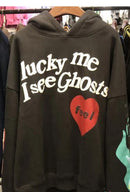 Ihr müsst wiedergeboren werden Hoodie CPFM XYZ KINDER SEHEN GEISTER Hoodies Asiatische Größe Kanye West Sweatshirts Hochwertige Pullover