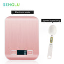 Küchenwaage mit LCD-Display, digitale Lebensmittelwaage, Gewicht in Gramm und Oz, zum Abnehmen, Kochen, Backen, hochpräzise Waage