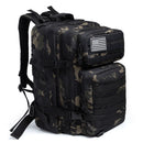 Mochila militar de camuflaje de 50L para hombre, bolsas tácticas militares, mochila Molle de asalto, mochila de caza y senderismo, bolsa impermeable para insectos