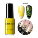 NICOLE DIARY 6ml Stamping Nail Polish Black White Nail Art Printing Varnish Stamp for Nails Hybrid Nail Polish Lacquers