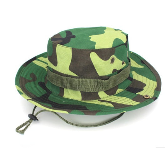 Camouflage Tactical Cap Military Boonie Bucket Hat Army Caps Camo Herren Outdoor Sports Sun Bucket Cap Angeln Wandern Jagdhüte