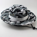 Camouflage Tactical Cap Military Boonie Bucket Hat Army Caps Camo Men Outdoor Sports Sun Bucket Cap Fishing Hiking Hunting Hats