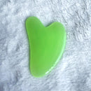 Guasha Massage Gesicht Massag Harz Bienenwachs Gua Sha Imitation Jade Board Akupunkturpunkt Augenpflege SPA Massagegerät Massage Gesicht