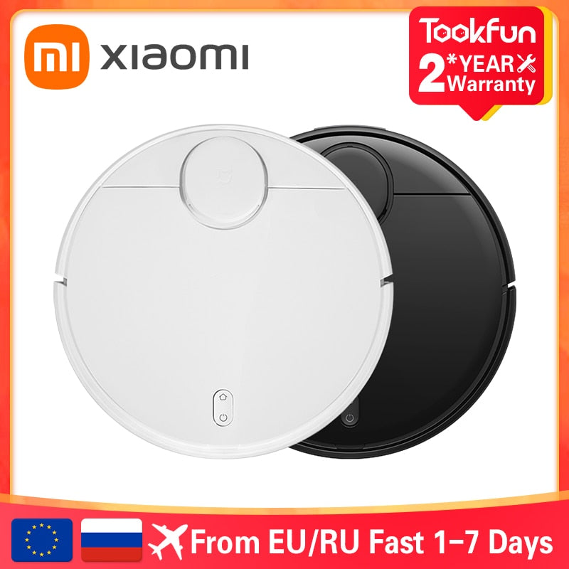New XIAOMI Sweeping Mopping Robot Vacuum Cleaner STYTJ02YM For Home Automatic Dust Sterilize Smart Planned WIFI Cyclone suction