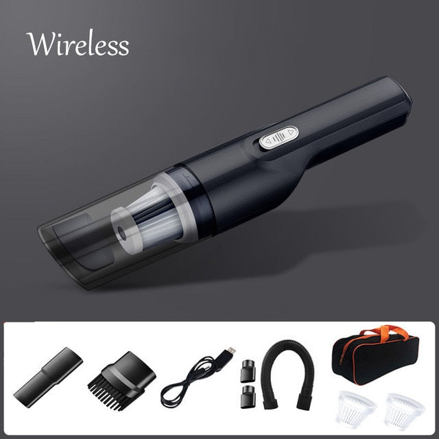 Wireless Car Vacuum Cleaner For Machine Cordless Portable Handheld Desktop Vacuum Cleaner For Home Home Appliance Car Products