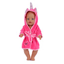 Cute Doll Outfit for 17 Inch 43cm Dolls New Baby Born Doll Clothes Accessories Reborn Doll Plush Jumpsuit Baby Birthday Gift