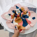 Bufanda de seda de marca de lujo de verano 2022, chales y chales cuadrados para mujer, bufandas Hijabs de cuello de pelo pequeño de oficina a la moda, bufandas Foulard de 70*70cm