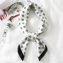 Bufanda de seda de marca de lujo de verano 2022, chales y chales cuadrados para mujer, bufandas Hijabs de cuello de pelo pequeño de oficina a la moda, bufandas Foulard de 70*70cm