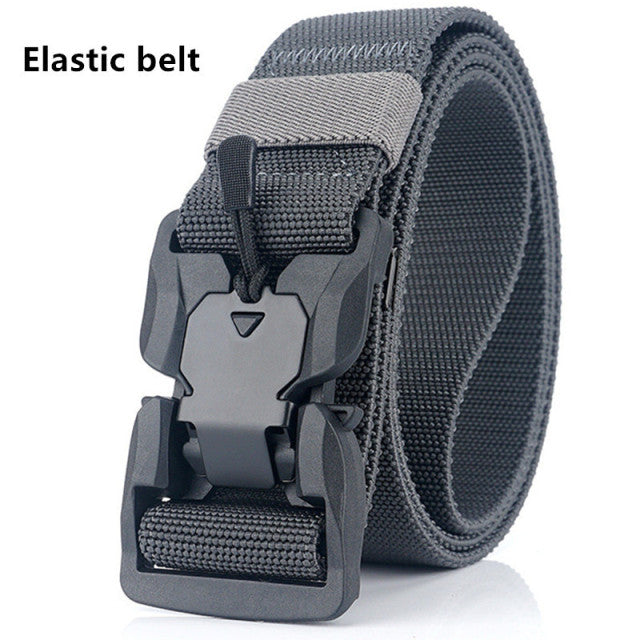FRALU Official Genuine New Tactical Belt Quick Release Magnetic Buckle Military Belts Soft Real Nylon Sports Accessories YD881