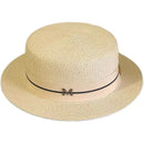 Hat For Women Panama Hat Summer Beach Hat Female Casual Lady Girls Flat Brim Straw Cap Girls Sun Hat Chapeu Feminino