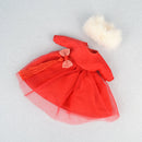 6 inch Bjd Doll Clothes For Dolls 16cm Toys Wedding Dress Spring Summer Autumn Winter Season Clothing Suit Furs For Girls 15cm