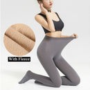 DOIAESKV Women Tights Plus Size 120D Autumn Warm Winter Fleece Pantyhose High Waist Female Stretchy Slim Skinny Thick Tights