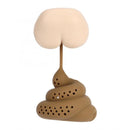 Reusable Silicone Tea Infuser Creative Poop Shaped Funny Herbal Tea Bag Coffee Filter Diffuser  Strainer Tea Accessories