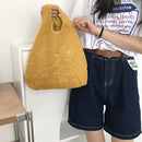 Bolsos de lona para mujer 2022, bolso grande de pana de tela de algodón para mujer, bolso de mano con estampado de dibujos animados para mujer, bolso de tela a la moda para compradores