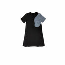 kids boys girls spring summer cotton jersey denim family matching dress tops 12M to 14 years baby teen children clothing TB1156