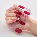 Four Sorts of Nail Stickers Fashion Nail Wraps Self Adhesive Manicure Decoracion Nail Strips Nail Sticker Set Nail Art