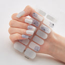 Four Sorts of Nail Stickers Fashion Nail Wraps Self Adhesive Manicure Decoracion Nail Strips Nail Sticker Set Nail Art