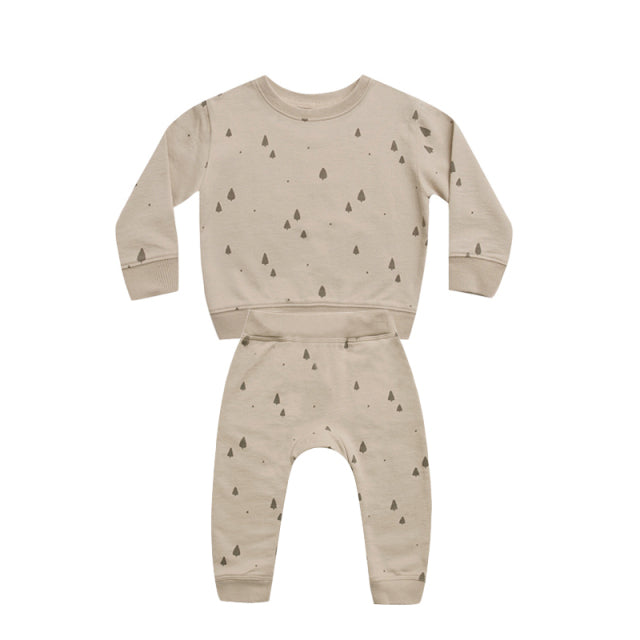 Fashion Baby Clothes Set Spring Toddler Baby Boy Girl Casual Tops Sweater + Loose Trouser 2pcs Newborn Baby Boy Clothing Outfits