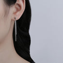 2022 Trend Sparkling Silver Color Choker Necklace for Women Elegant Clavicle Chain Necklace Party Wedding Collar Jewelry Gifts