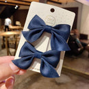 2022 New Bow Headgear Cute Sweet Little Girl Hair Accessories Summer Girls Net Red Clips Baby Hairpins Children Hair Clips Gifts