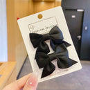 2022 New Bow Headgear Cute Sweet Little Girl Hair Accessories Summer Girls Net Red Clips Baby Hairpins Children Hair Clips Gifts