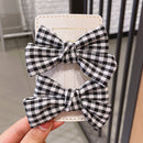 2022 New Bow Headgear Cute Sweet Little Girl Hair Accessories Summer Girls Net Red Clips Baby Hairpins Children Hair Clips Gifts