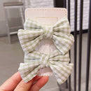 2022 New Bow Headgear Cute Sweet Little Girl Hair Accessories Summer Girls Net Red Clips Baby Hairpins Children Hair Clips Gifts