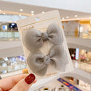 2022 New Bow Headgear Cute Sweet Little Girl Hair Accessories Summer Girls Net Red Clips Baby Hairpins Children Hair Clips Gifts