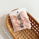 2022 New Bow Headgear Cute Sweet Little Girl Hair Accessories Summer Girls Net Red Clips Baby Hairpins Children Hair Clips Gifts