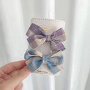 2022 New Bow Headgear Cute Sweet Little Girl Hair Accessories Summer Girls Net Red Clips Baby Hairpins Children Hair Clips Gifts