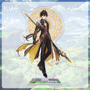 Figuras de acción de impacto Genshin, modelo con soporte acrílico, Genshin Raiden Shogun Kokomi, decoración de escritorio DIY, letrero de pie, adorno de colección